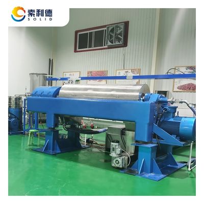 5T / H 올리브 오일 추출기 130kw 설치와 3 단계 데칸터 원심분리