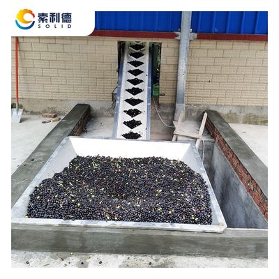 5T / H 올리브 오일 추출기 130kw 설치와 3 단계 데칸터 원심분리