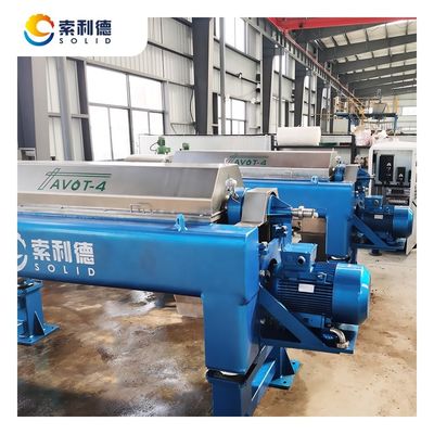 3000-4000KG/h 용량 올리브 오일 추출 장비용 3단계 디칸터 원심화기