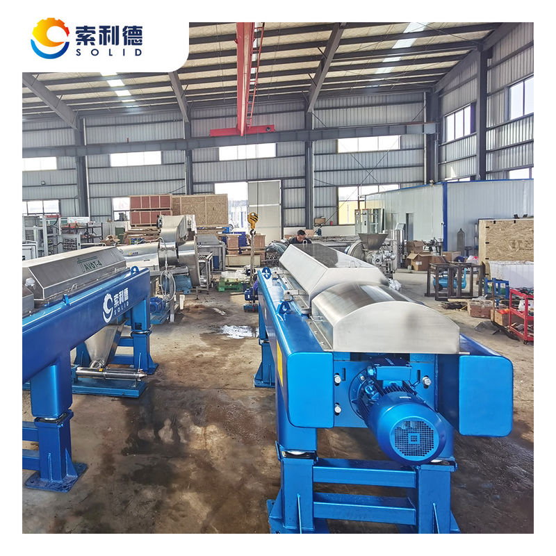 3000-4000KG/h 용량 올리브 오일 추출 장비용 3단계 디칸터 원심화기